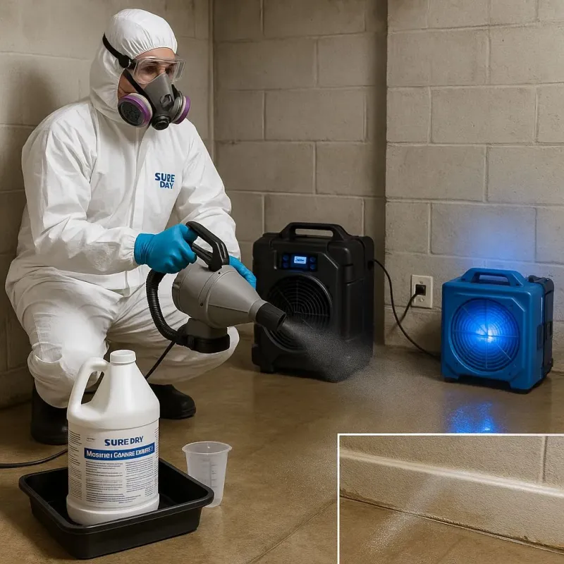 Sanitization and Odor Removal process in Mill City, OR