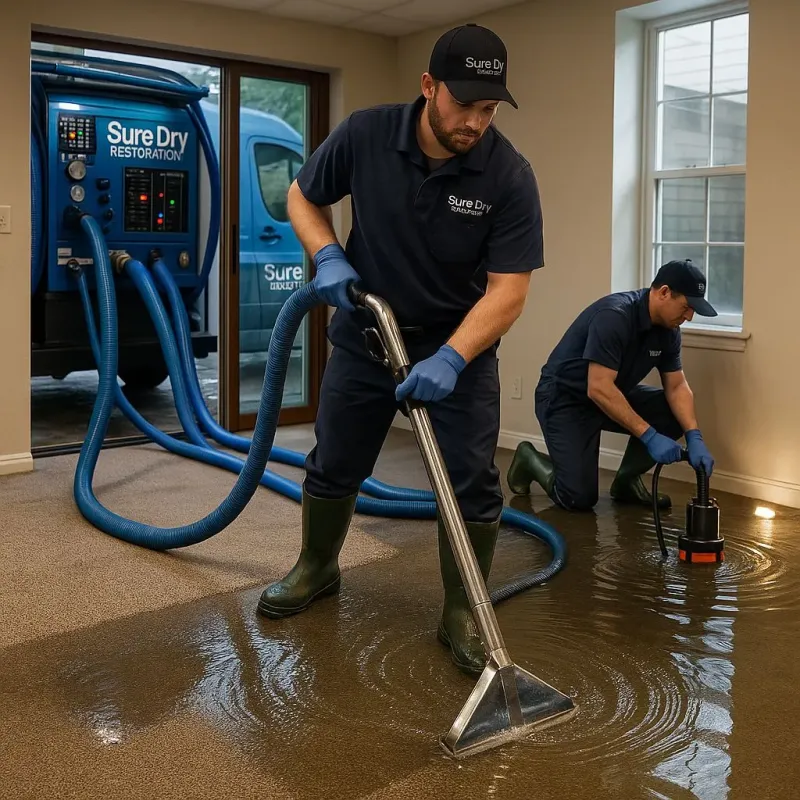 Water Extraction and Removal process in Mill City, OR